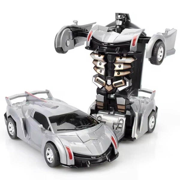 Remote Control Transformer Car with LED Lights and Sound Effects - Image 19