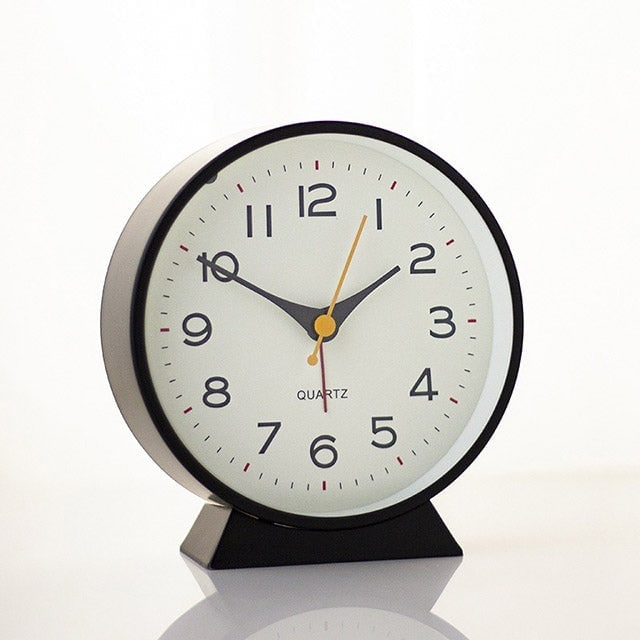 Retro Analog Alarm Clock with Non-Ticking Quartz Movement and Backlight - Image 23