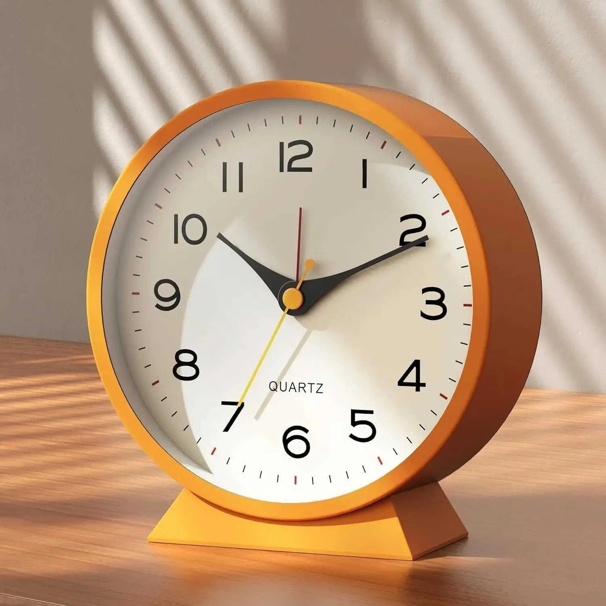 Retro Analog Alarm Clock with Non-Ticking Quartz Movement and Backlight - Image 5