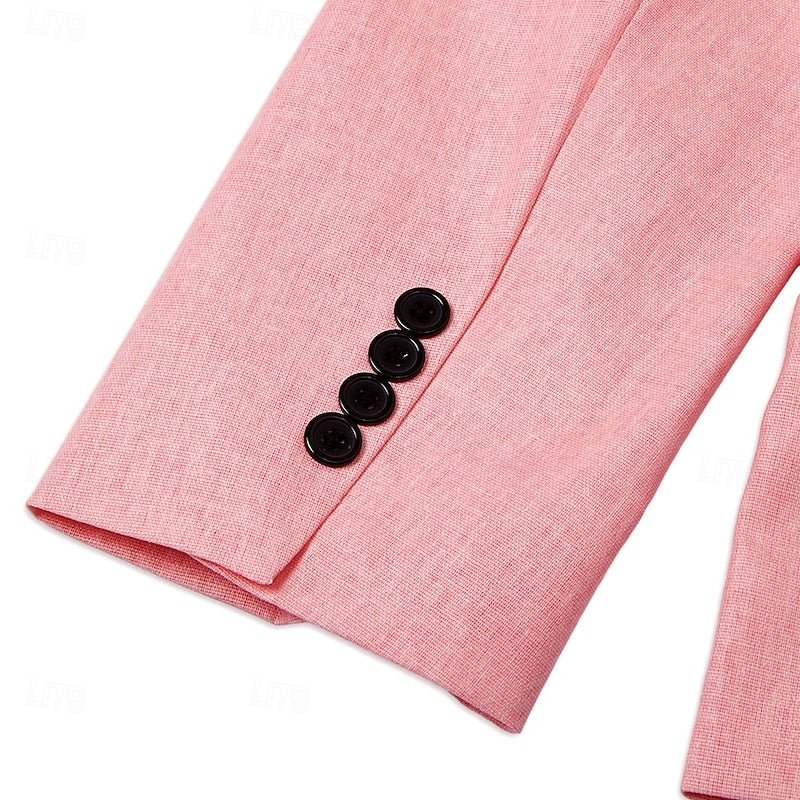 Blazer entallado de hombre de corte holgado