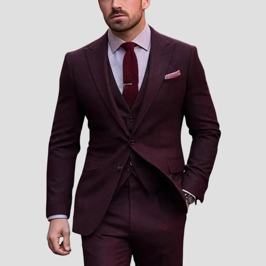 Men's Three Piece Formal Suit