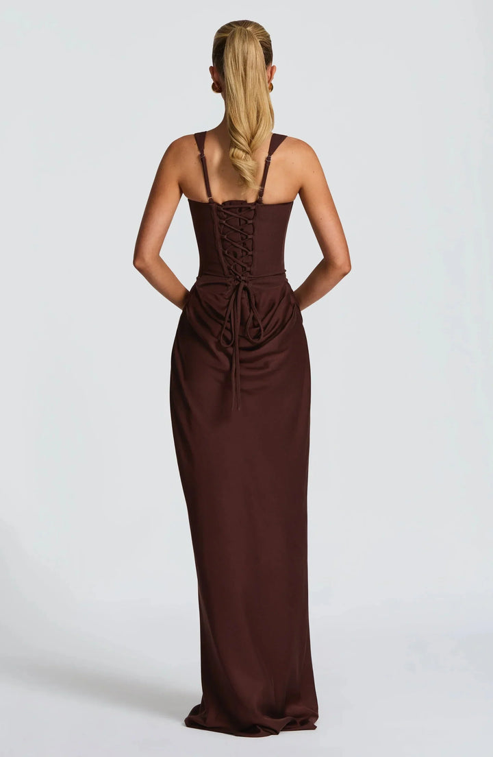 Women's Backless Maxi Dress