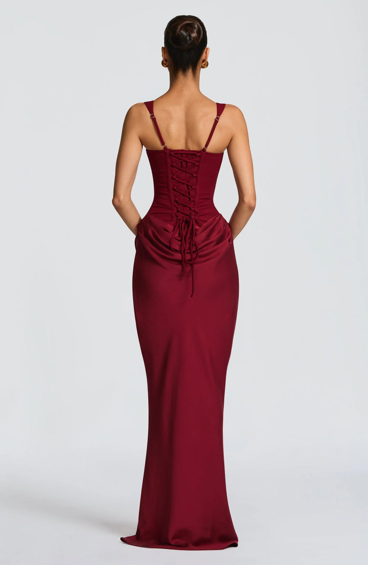 Women's Backless Maxi Dress