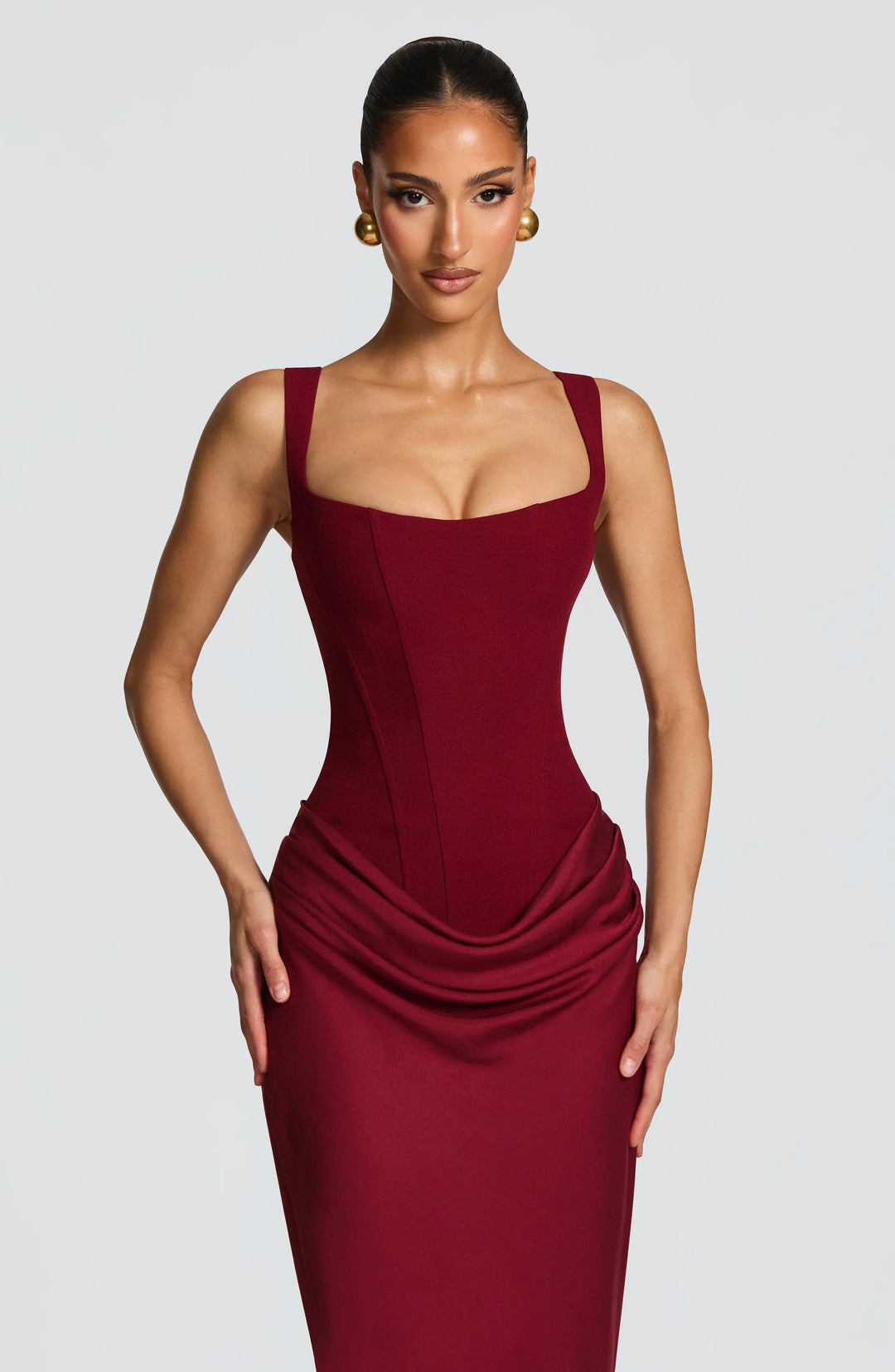 Women's Backless Maxi Dress