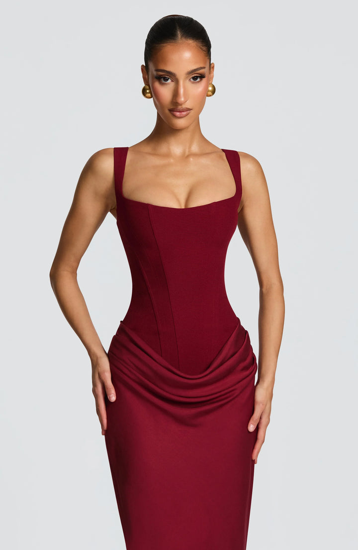 Women's Backless Maxi Dress