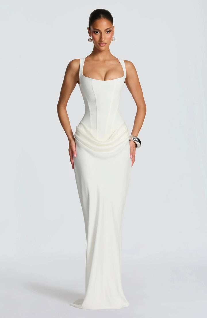 Women's Backless Maxi Dress