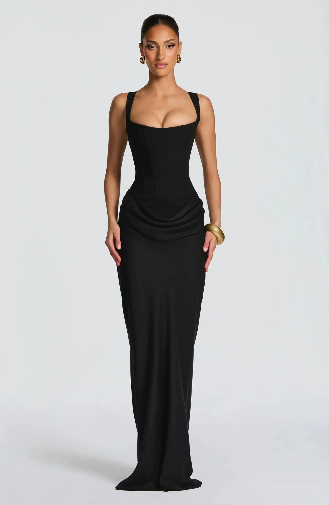 Women's Backless Maxi Dress