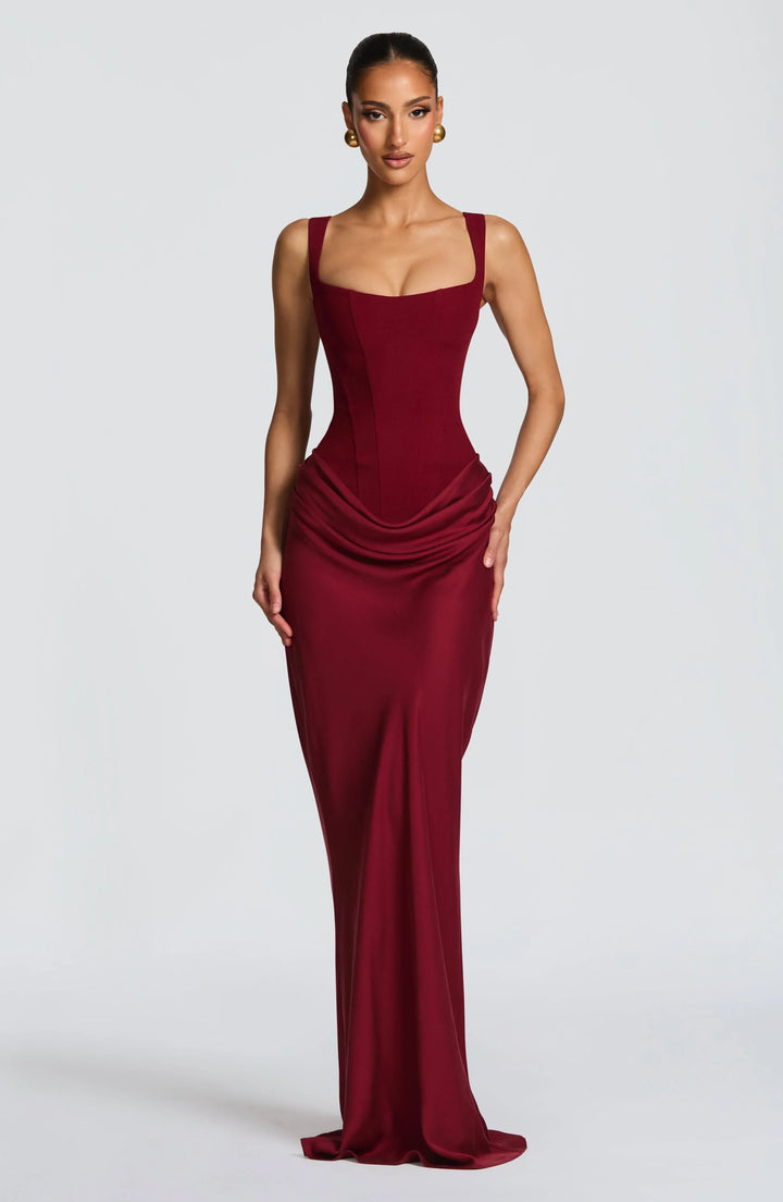 Women's Backless Maxi Dress