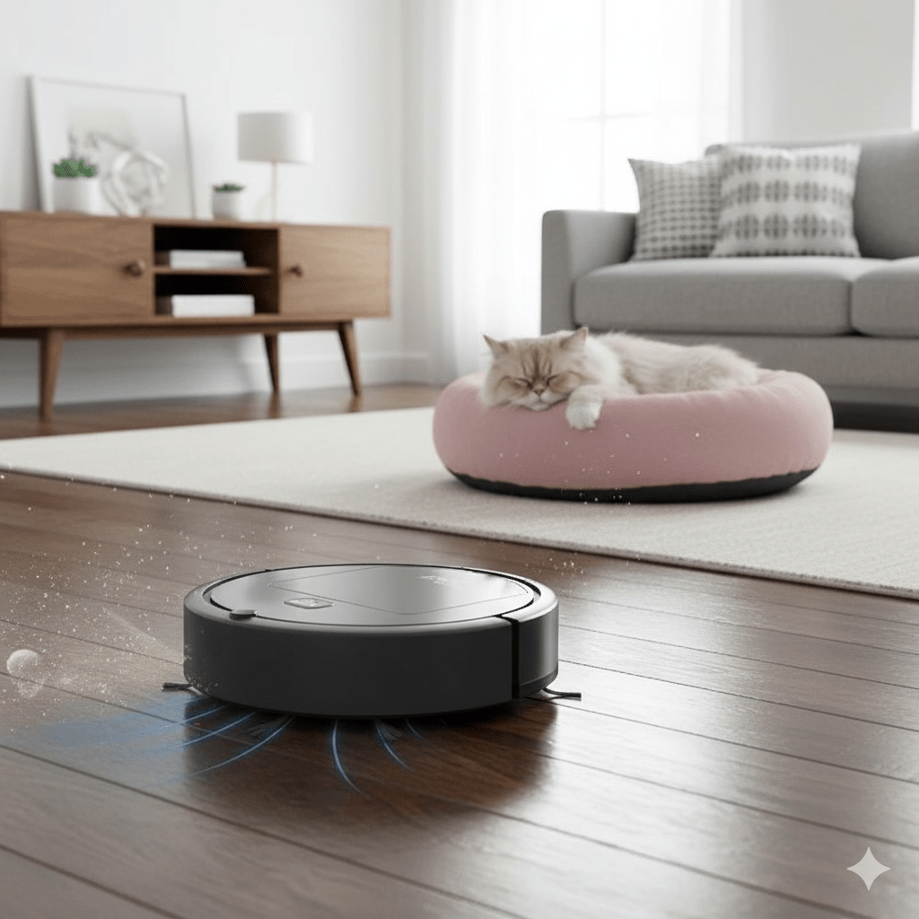 Robot Vacuum Cleaner with Automatic Smart Navigation and Hepa Filtration for Pet Hair - Image 3