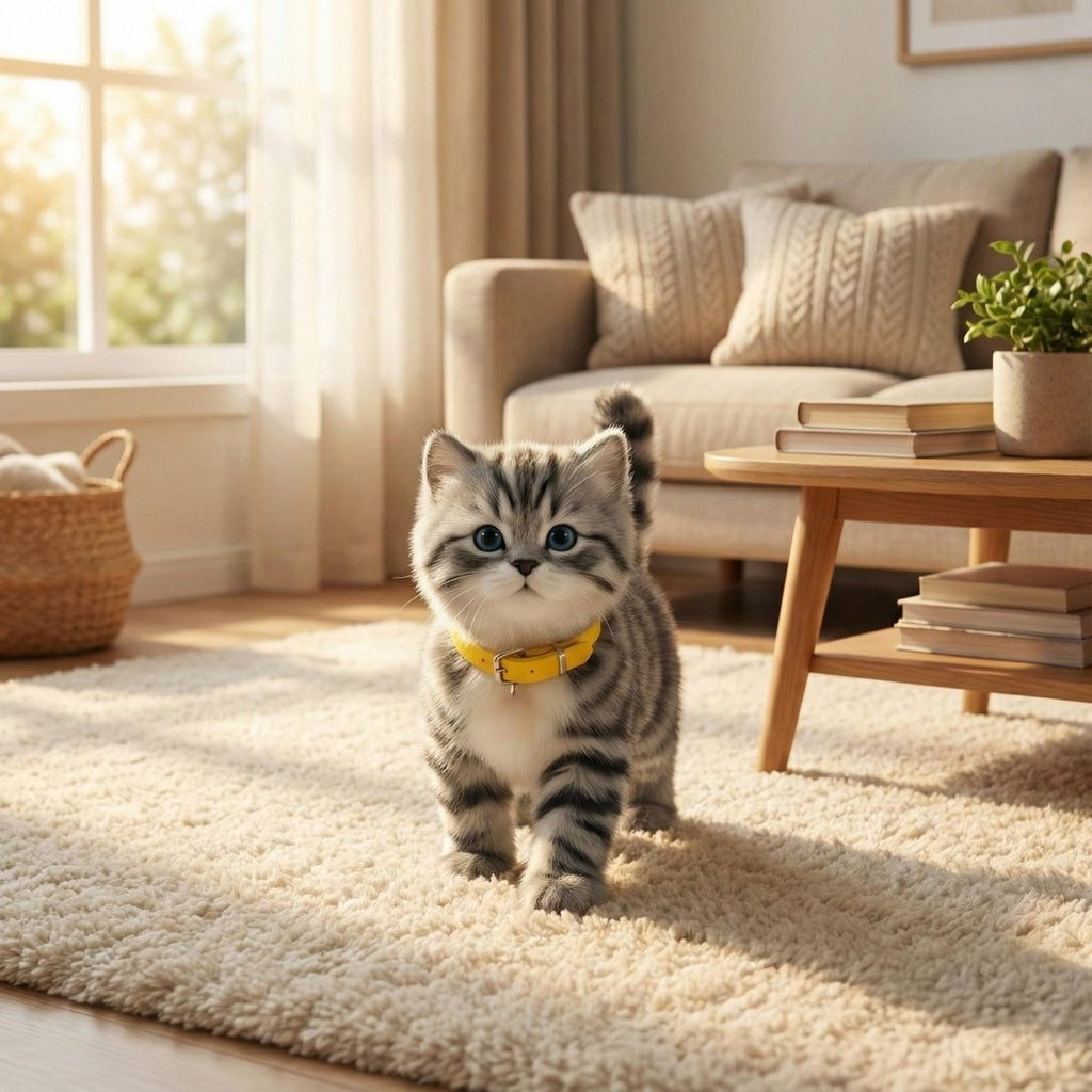Robotic Toy Cat with Walking Tail Wagging and Interactive Meowing Sounds - Image 2
