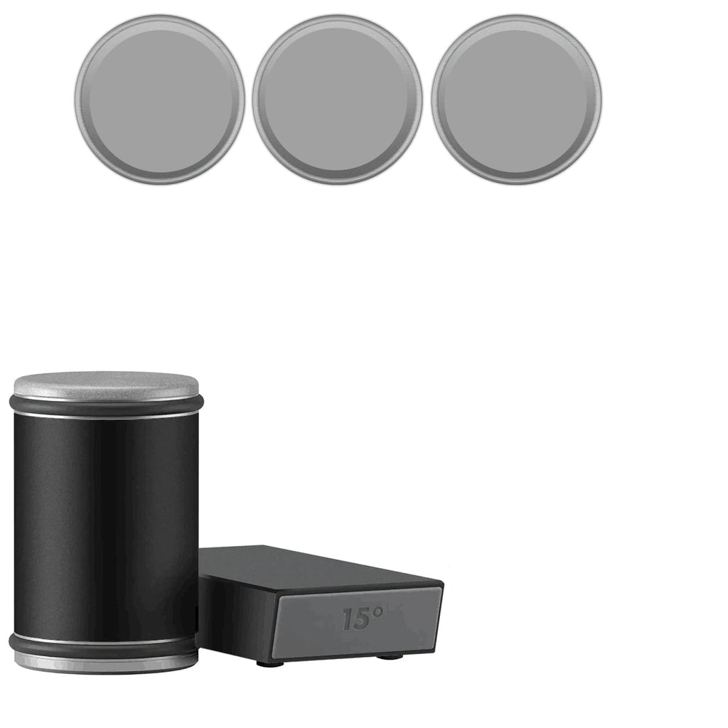 Rolling Knife Sharpener with Diamond Abrasive Wheels and Magnetic Angle Guide - Image 13