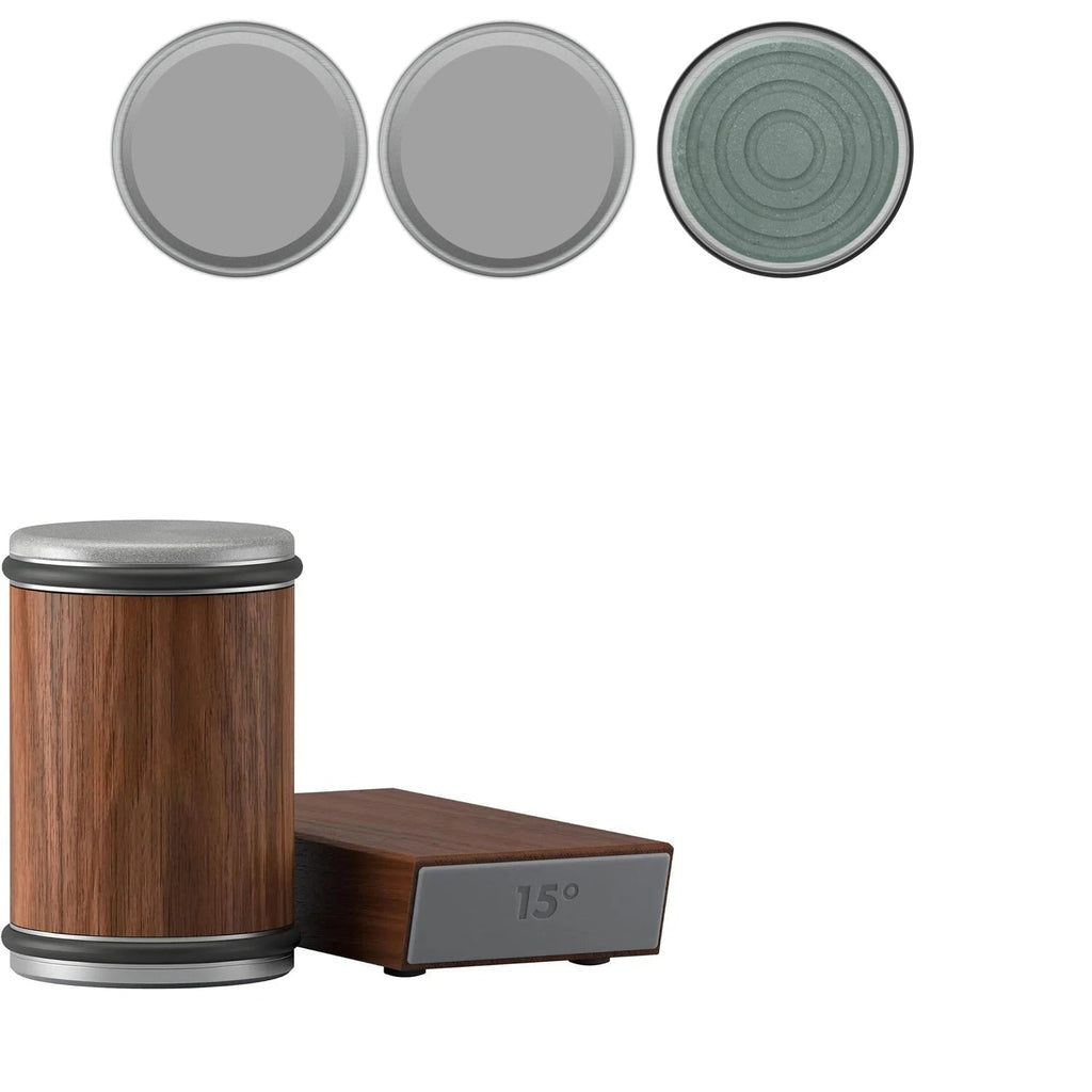 Rolling Knife Sharpener with Diamond Abrasive Wheels and Magnetic Angle Guide - Image 14