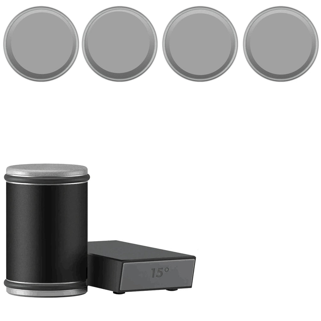 Rolling Knife Sharpener with Diamond Abrasive Wheels and Magnetic Angle Guide - Image 19