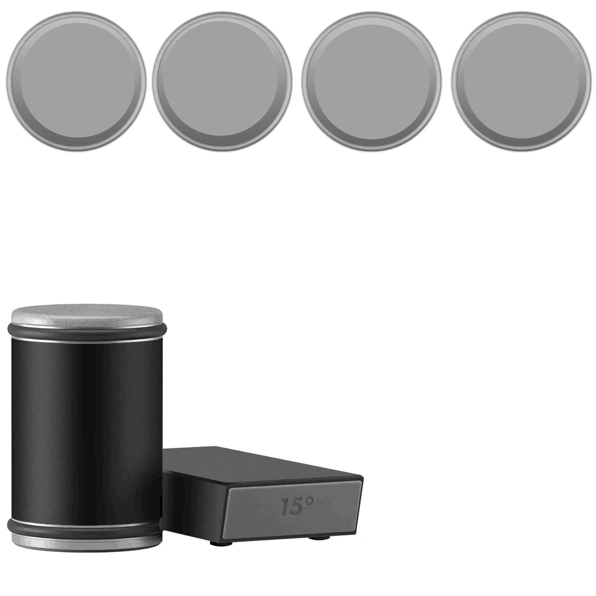 Rolling Knife Sharpener with Diamond Abrasive Wheels and Magnetic Angle Guide - Image 19