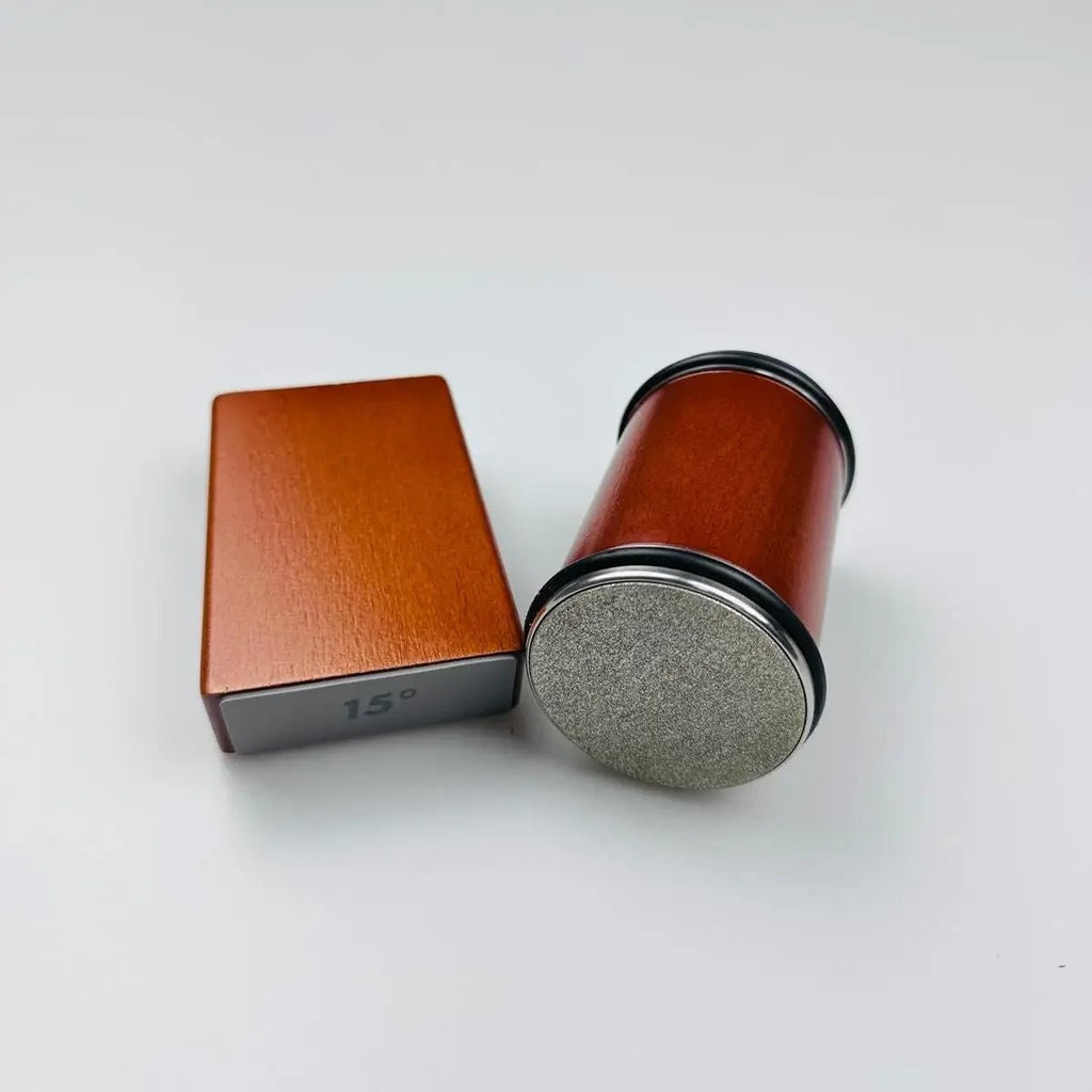 Rolling Knife Sharpener with Diamond Abrasive Wheels and Magnetic Angle Guide - Image 2