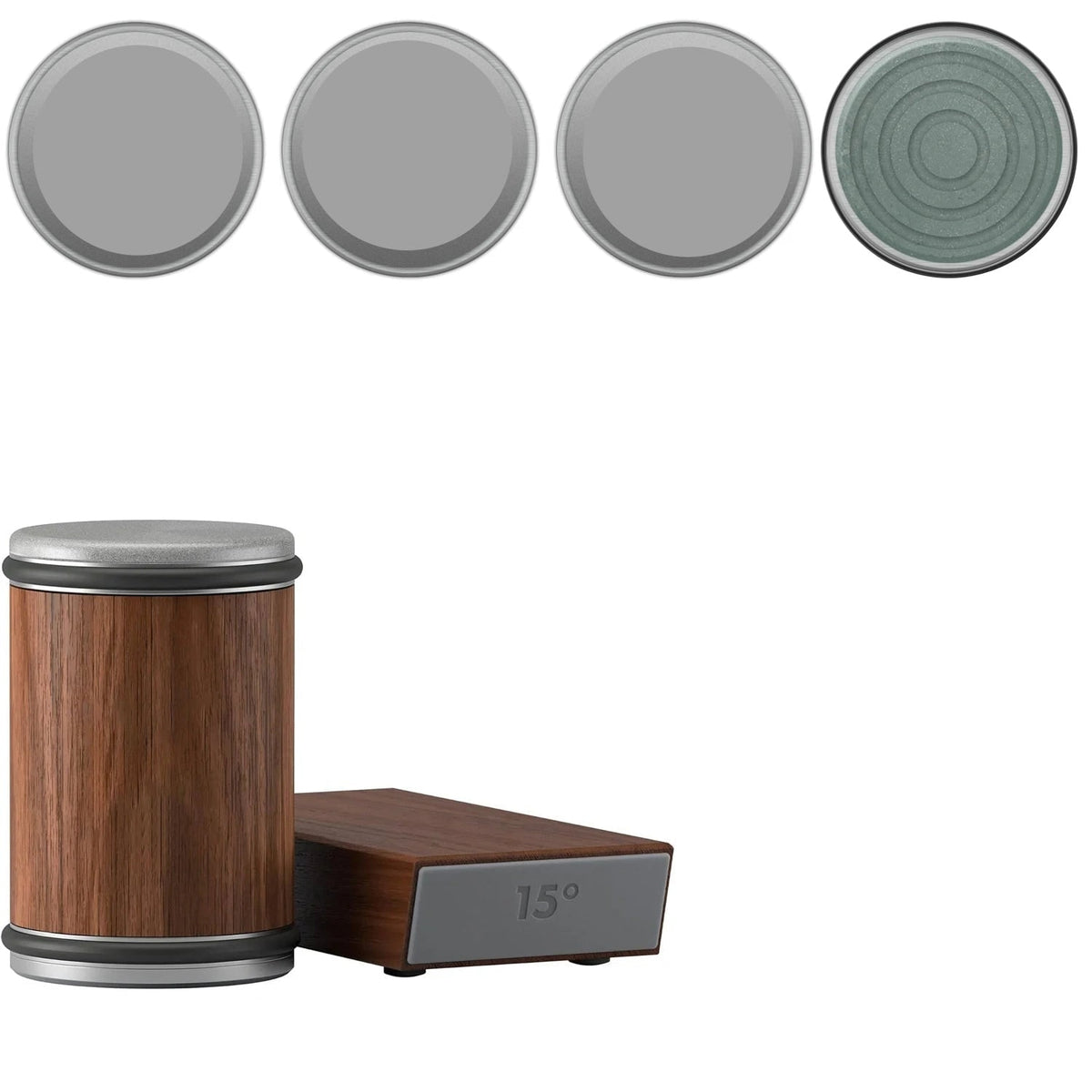 Rolling Knife Sharpener with Diamond Abrasive Wheels and Magnetic Angle Guide - Image 20