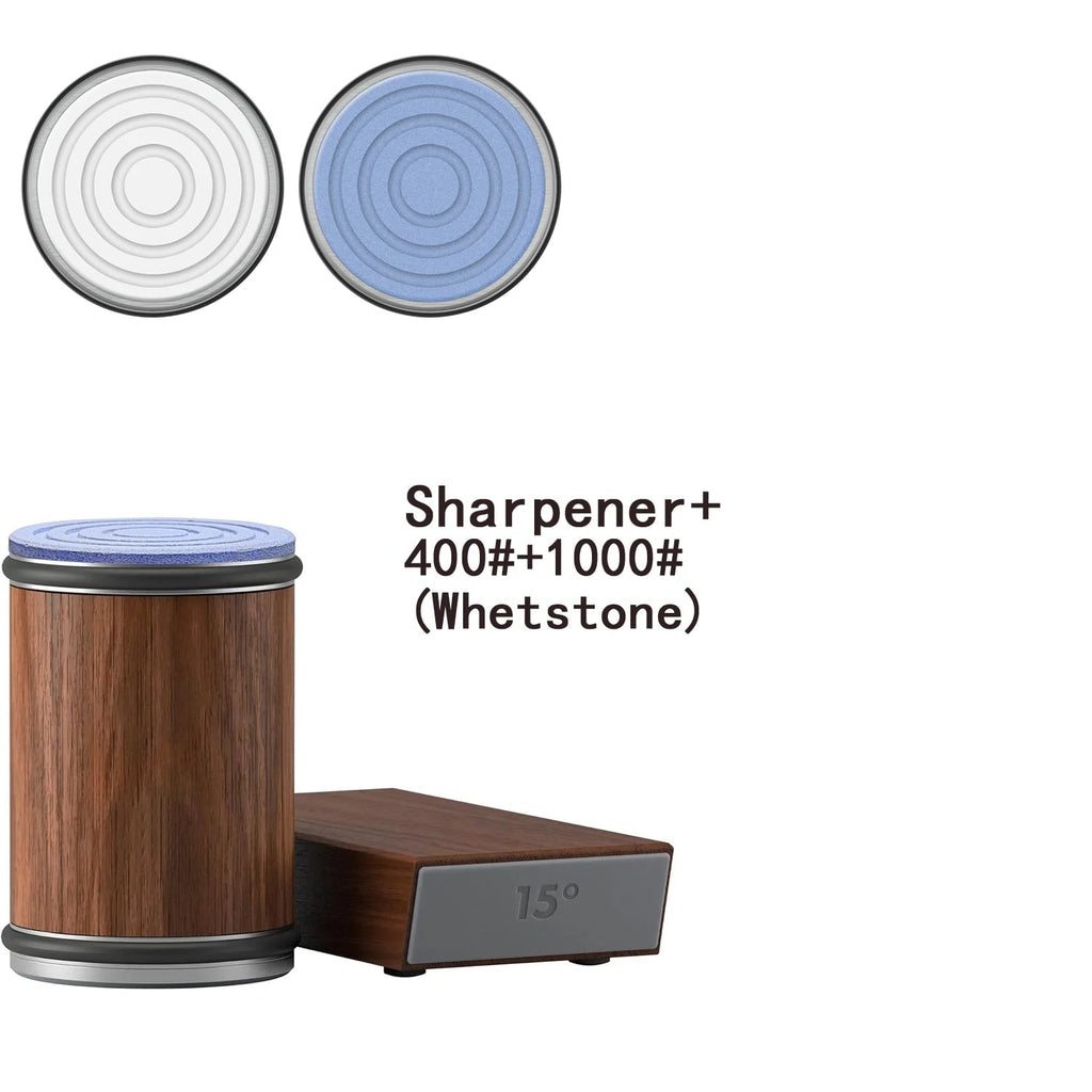 Rolling Knife Sharpener with Diamond Abrasive Wheels and Magnetic Angle Guide - Image 50