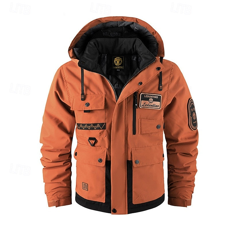 Men's Waterproof Hooded Outdoor Jacket