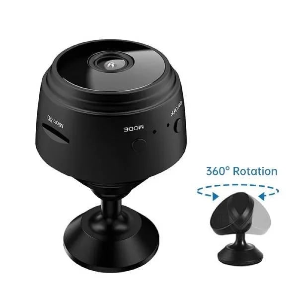 Small Wireless Security Camera with Magnetic Mount and Night Vision for Exterior Surveillance - Image 2