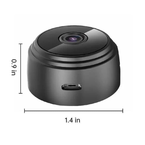 Small Wireless Security Camera with Magnetic Mount and Night Vision for Exterior Surveillance - Image 4