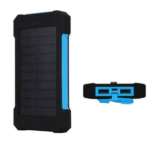 Solar Portable Charger Power Bank with Dual USB 20000mah High Capacity and Flashlights - Image 18