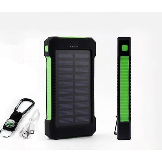 Solar Portable Charger Power Bank with Dual USB 20000mah High Capacity and Flashlights - Image 19
