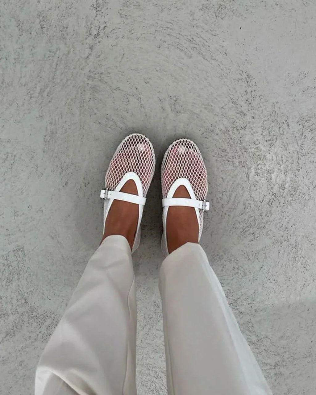 Women's Mesh Mary Jane Shoes