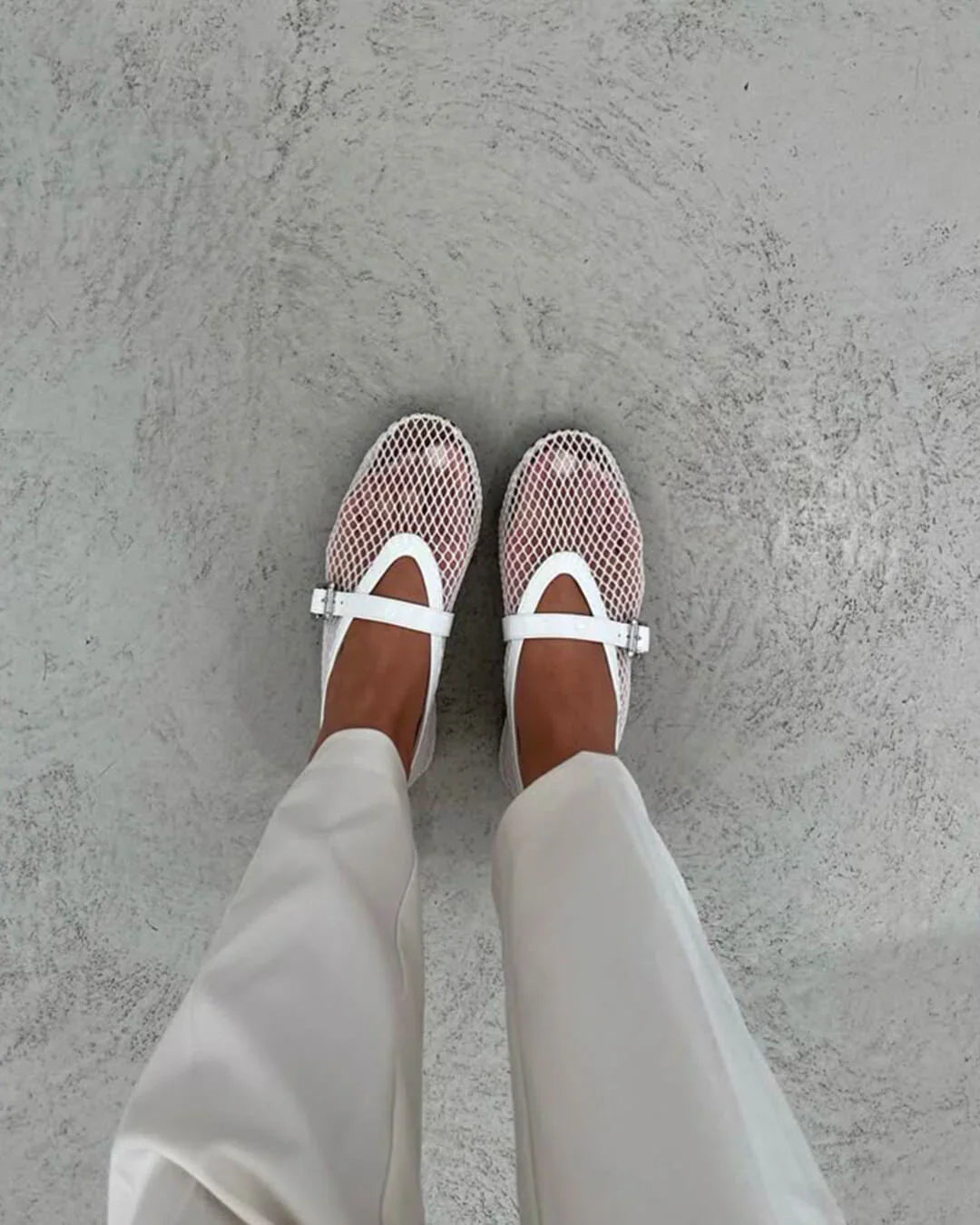 Women's Mesh Mary Jane Shoes