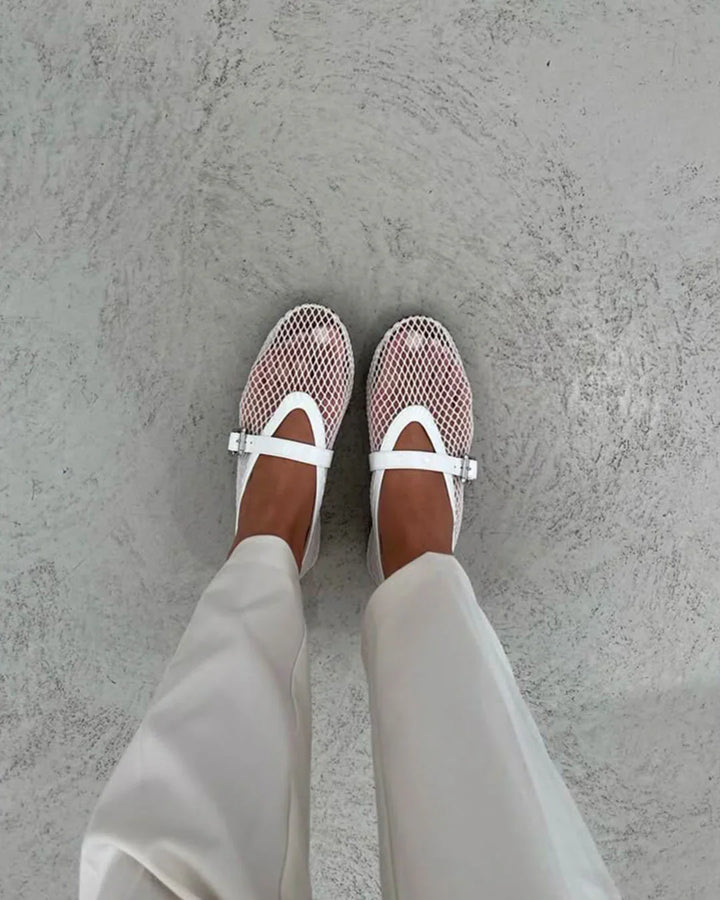 Women's Mesh Mary Jane Shoes