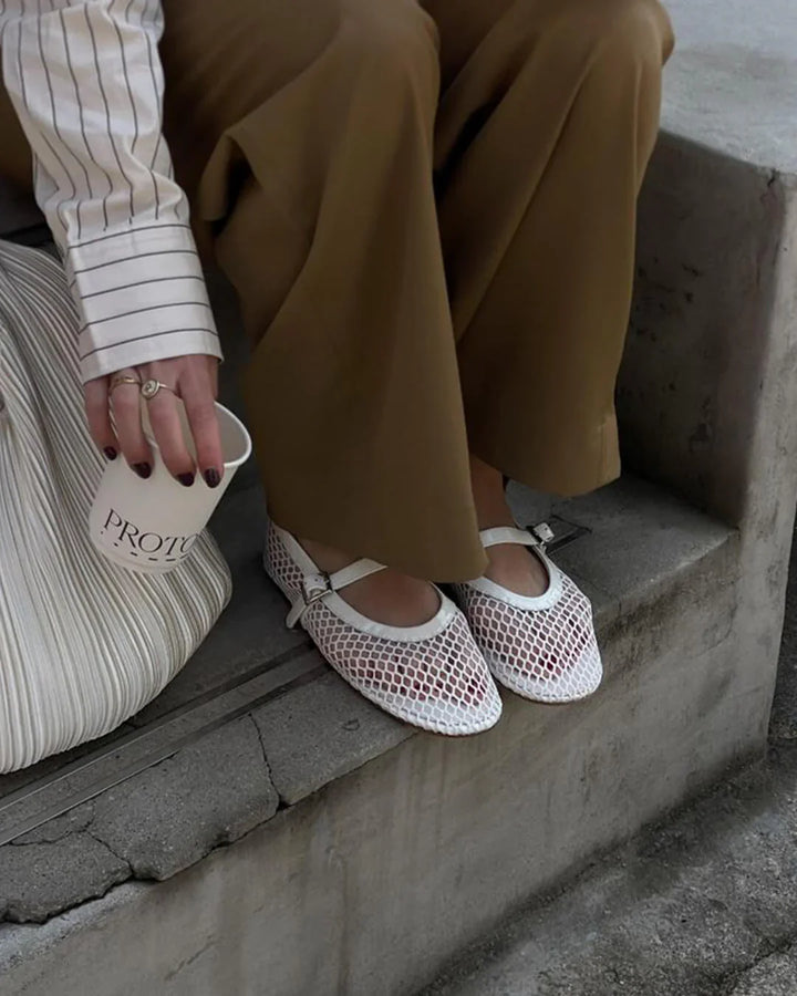Women's Mesh Mary Jane Shoes