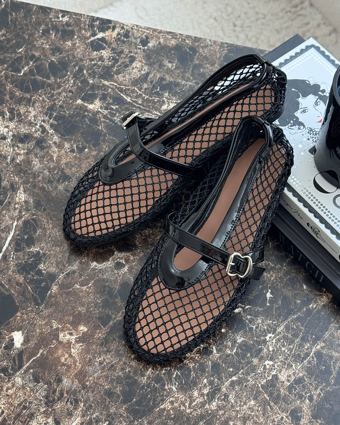 Women's Mesh Mary Jane Shoes
