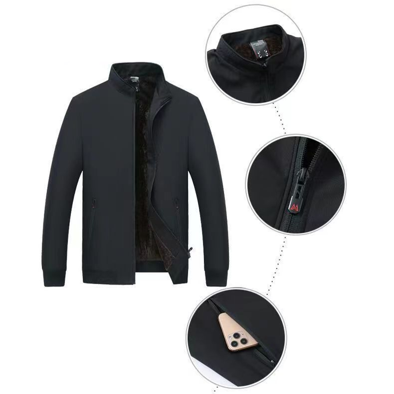 Men's Winter Jacket with Thermal Lining