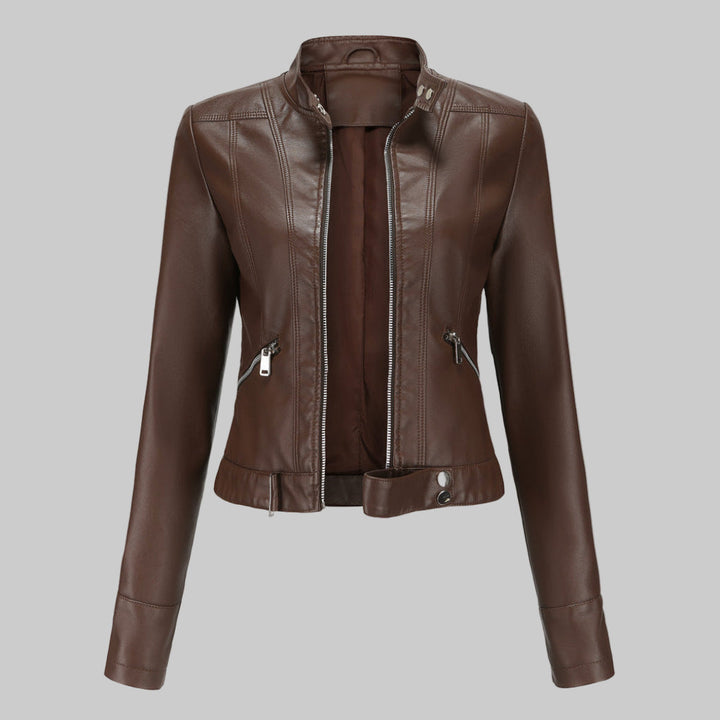 Olivia | Elegant Women's Leather Jacket