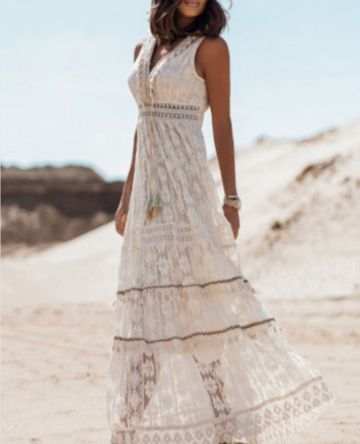Women's Boho Maxi Dress