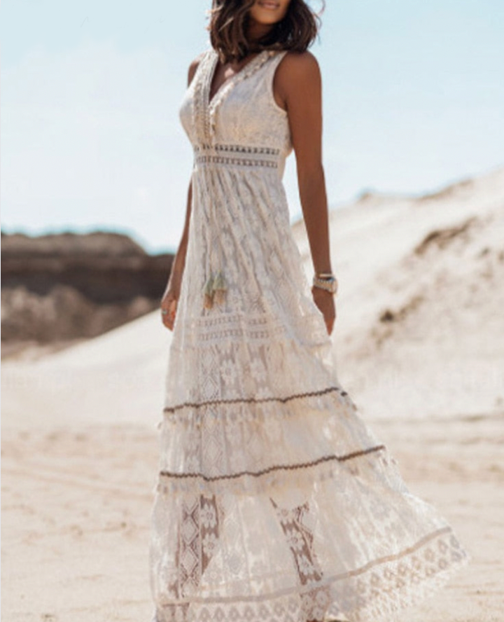Women's Boho Maxi Dress