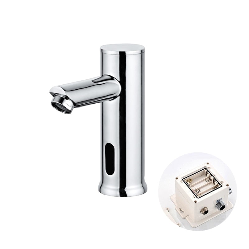 Touchless Bathroom Faucet with Motion Sensor and Automatic Water Flow - Image 10