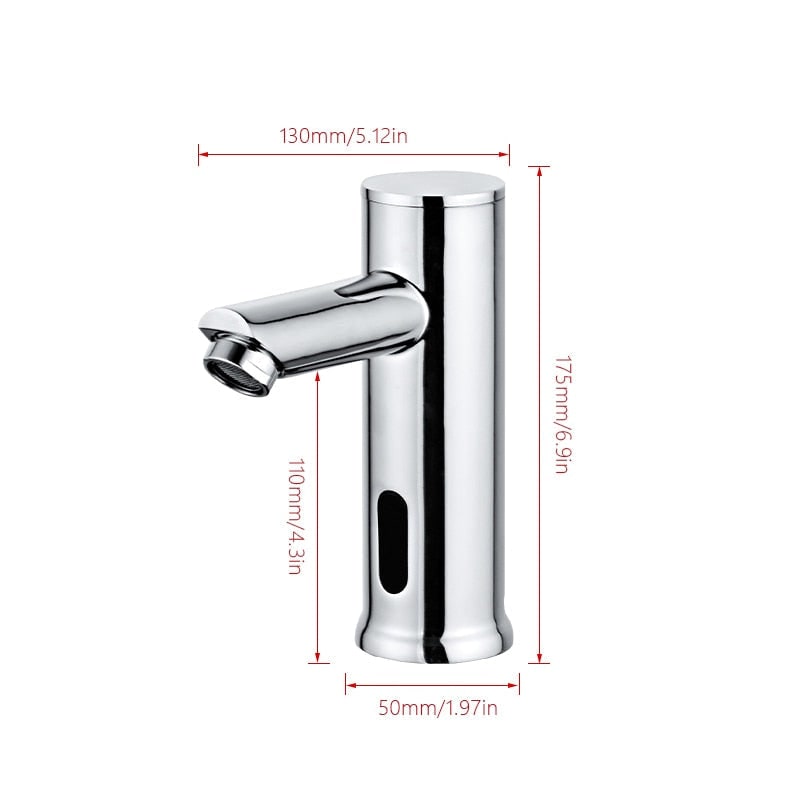 Touchless Bathroom Faucet with Motion Sensor and Automatic Water Flow - Image 11