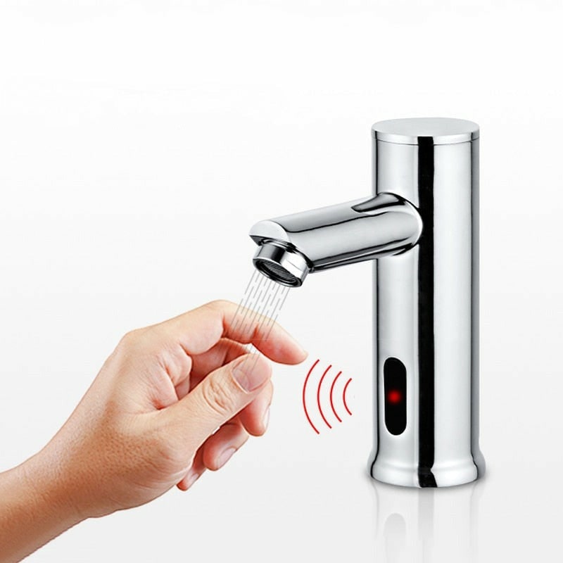 Touchless Bathroom Faucet with Motion Sensor and Automatic Water Flow - Image 13