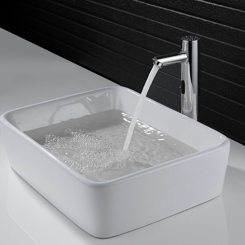 Touchless Bathroom Faucet with Motion Sensor and Automatic Water Flow - Image 3
