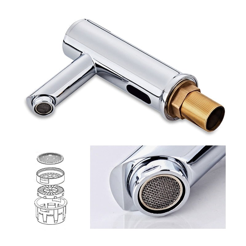 Touchless Bathroom Faucet with Motion Sensor and Automatic Water Flow - Image 7