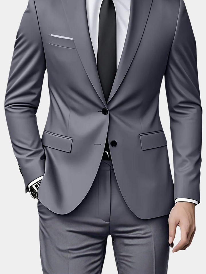 Men's Tailored Blazer Suit