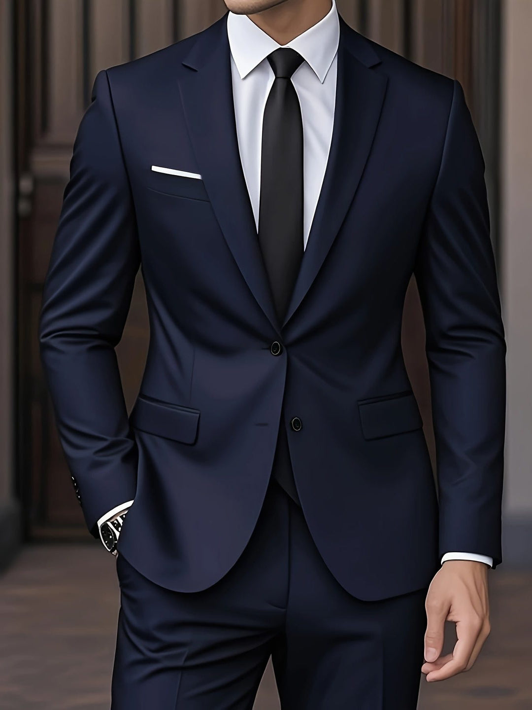 Men's Tailored Blazer Suit