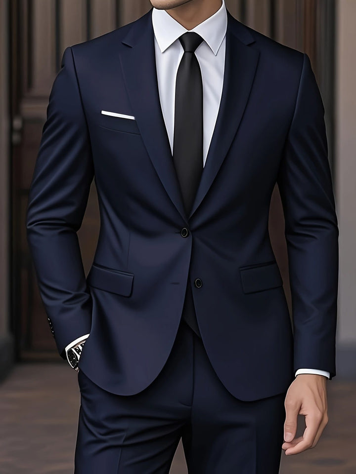 Men's Tailored Blazer Suit