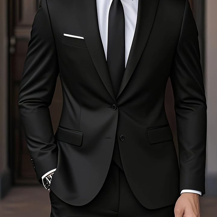 Men's Tailored Blazer Suit