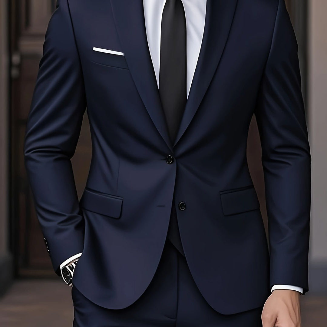 Men's Tailored Blazer Suit