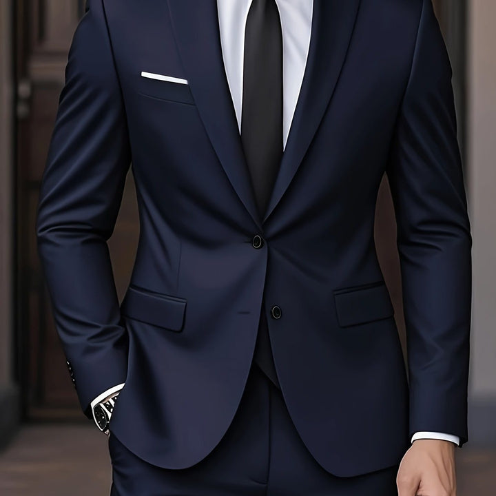 Men's Tailored Blazer Suit