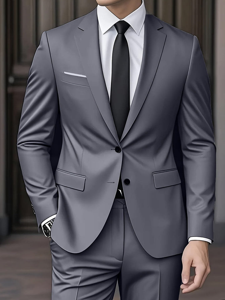 Men's Tailored Blazer Suit