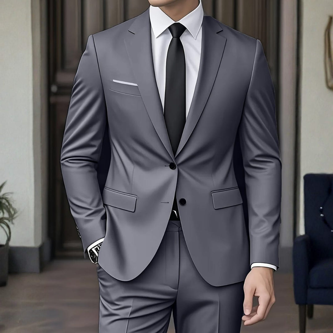 Men's Tailored Blazer Suit