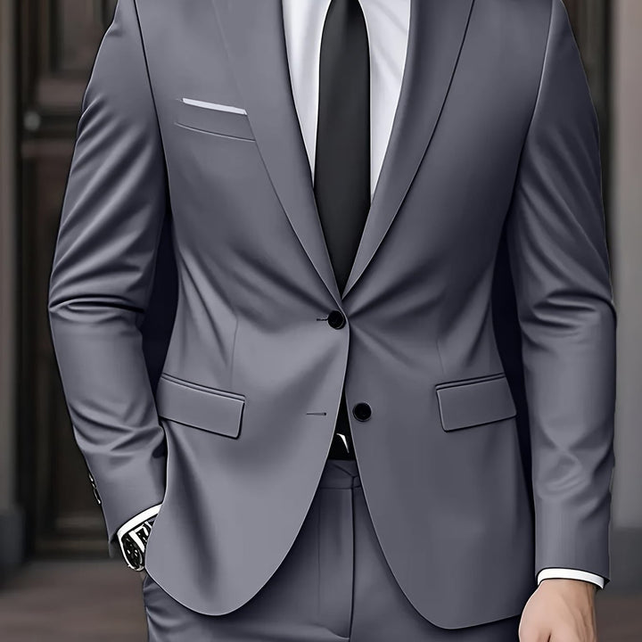Men's Tailored Blazer Suit
