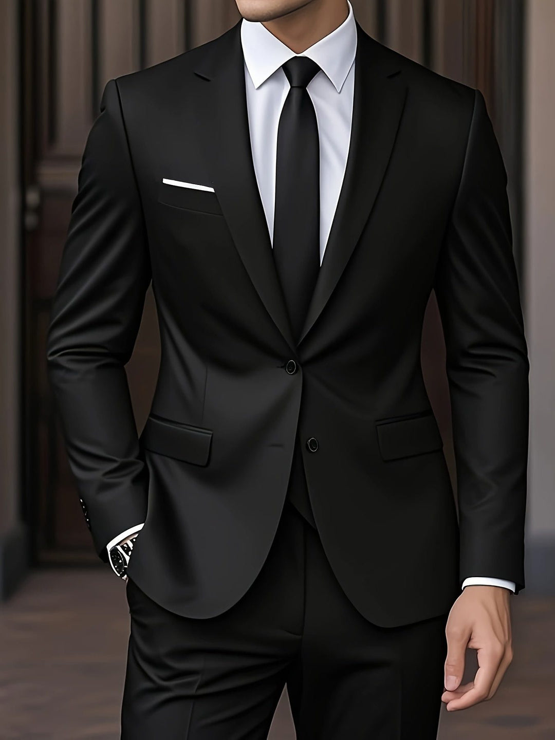 Men's Tailored Blazer Suit